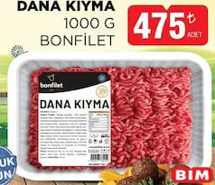 BONFİLET DANA KIYMA 1000 G